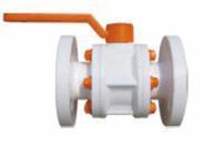 PP Flange Ball Valve