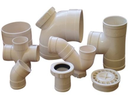 Rigid Upvc Plastic Pipe Fittings Size: Standard