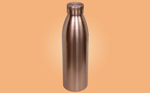 Copper Bottles - Premium Quality Copper, Various Sizes & Attractive Designs | Smooth Edges, Glossy Finish, Durable Polish, Termite Resistance