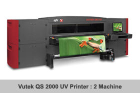  Vutek Qs 2000 Uv प्रिंटर 