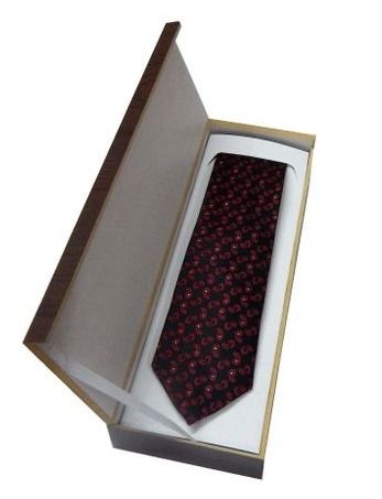 Black Micro Fiber Paisley Slim Tie