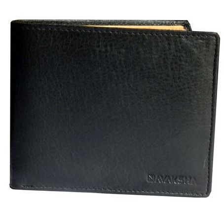 Black Pure Leather Wallet