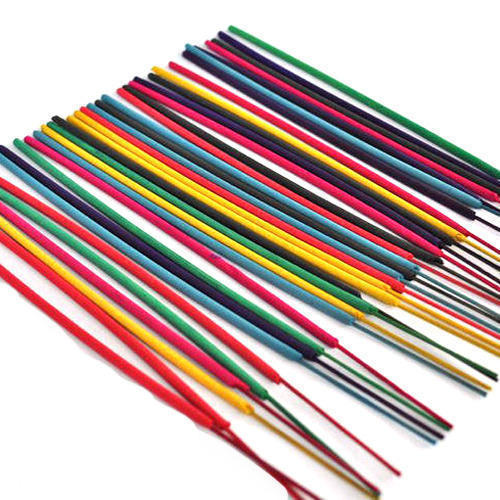 Colored Incense Sticks - High-Quality Raw Materials, Aromatic and Religious Use