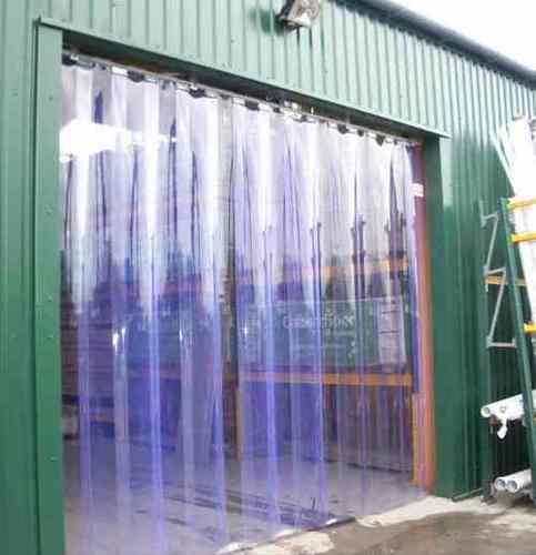 Industrial Pvc Strip Curtains Width: 2