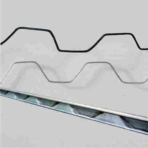 Wiggle Wire - Spring Steel with Plastic Coating, 4 Meters Length | Galvanized Locking Channel for Secure Greenhouse Film Attachment