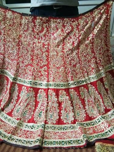 Traditional Zardozi Bridal Lehenga