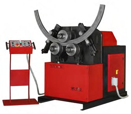 3 Phase 415V Semi Automatic Nargesa Profile Bending Machine Mc650 Bending Angle: Depends On Size And Radius