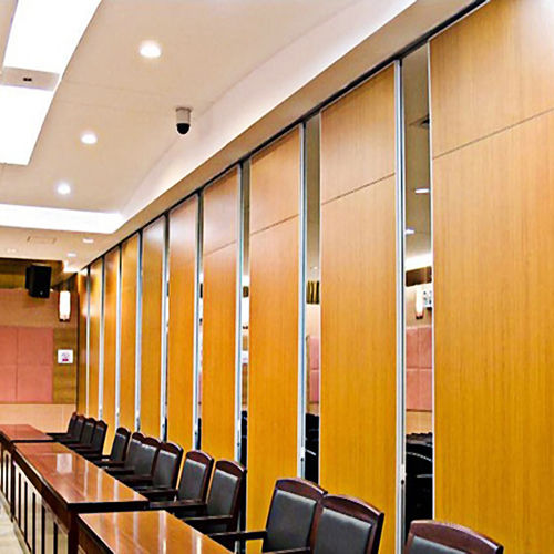 Machine Made Aluminium Sliding Room Divider Office Sliding Wall Partition