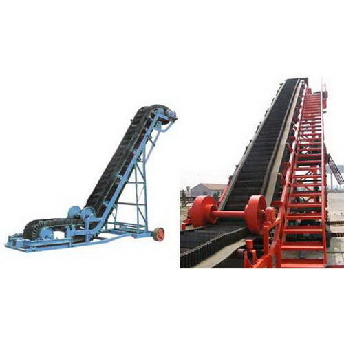 High Angle Conveyors - High-Grade Raw Material, Up to 90 Degrees Angle , Flexowall Belting Ensures Material Protection