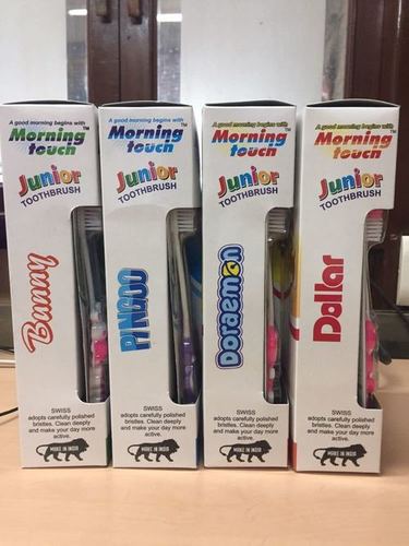 Morning Touch Toothbrushes With Designer Handle