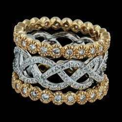 White Gold and Diamond Rings