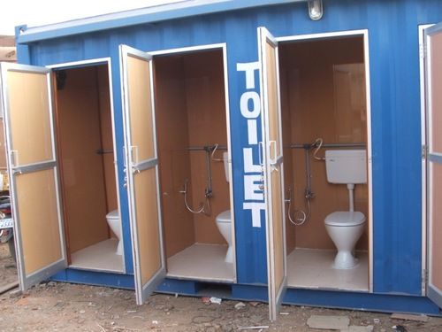 Combined Portable Toilet Cabin