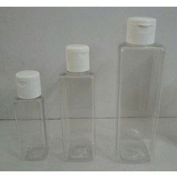 Square PET Bottles - 20, 50, 100, 200 Ml | Food Grade, Screw Cap, Freezer Safe