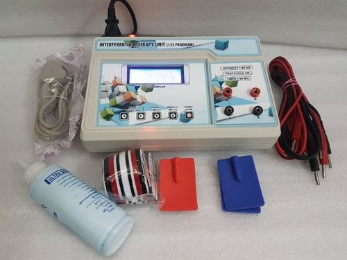 Original TENS-IFT Tens Machine with LCD Display For 125 Program Physiotherapy  Device