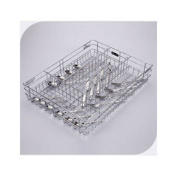 Wire Mesh - Kitchen Cutlery Basket