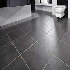 Bathroom Floor Tiles Size: Customized