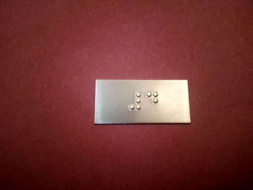 Braille Lift Buttons