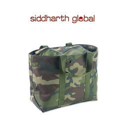 Camouflage Military Canvas Tote