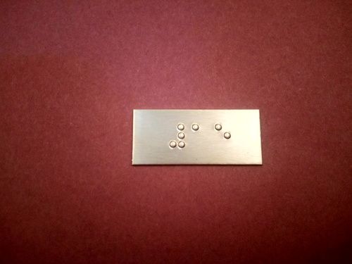 Lift Braille Button