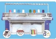 Multi Function Double Carriage Needle Pain Collar Knitting Machine