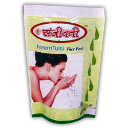 Uv Blocking Neem Tulsi Face Pack