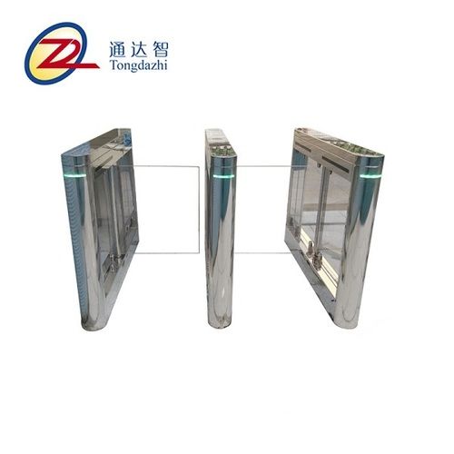 Stainless Steel Waterproof Swipe Card Security Access Control Swing Turnstile Gate