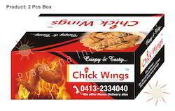 2 Piece Fried Chicken Packaging Boxes