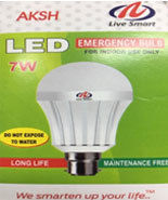 Aksh 7w Emergency Led Bulb