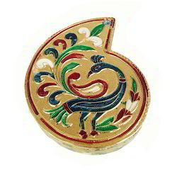 Peacock Shaped Kankavati Handicraft Box