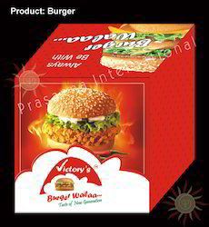 Printed Burger Packaging Boxes