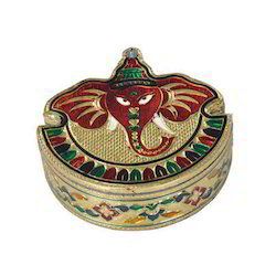 Small Ganesh Shaped Designer Dry Fruit Box