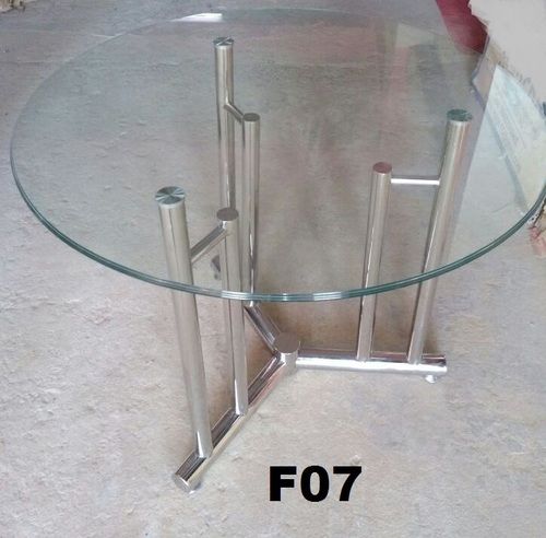 Designer Round Glass Dining Table