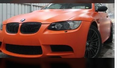 Matte Orange M3 Car Body Kit