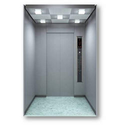 White Passenger Elevator