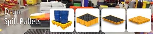 Spill Containment Plastic Pallets
