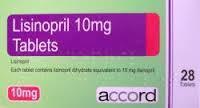 Lisinopril Tablets Bp 10 Mg