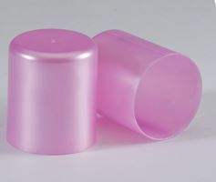 Pink Colour Bottle Caps