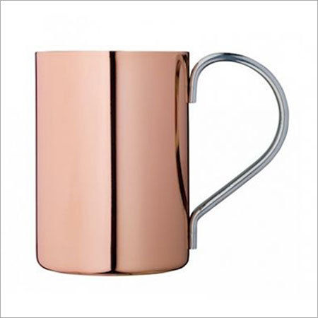Indian Craftio Plain Copper Steel Mug