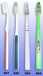 Spring Action Disposable Toothbrushes Flexible