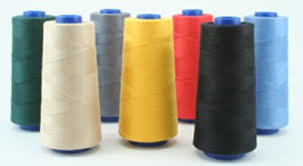 spun polyester threads