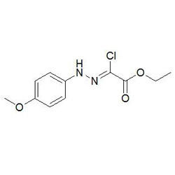 Ethyl chloro((4-methoxyphenyl) hydrazono)acetate