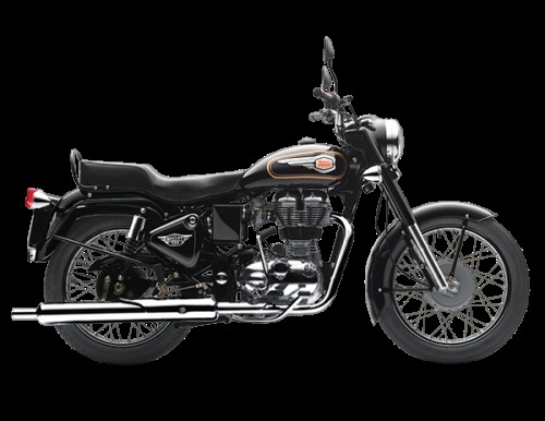 Power Bike Royal Enfield Bullet - Top Speed: 110â¯km/h (68â¯mph) 13â¯L 350cc Single Cylinder 4 Stroke 37kmpl Fuel Efficiency | Brake Discs Included Aircooled Technology