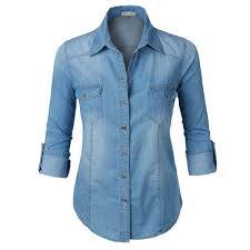 Ladies Denim Shirts