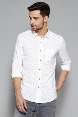 White Colored Mens Shirt