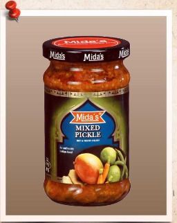 Organic Mixed Pickle - Traditional Recipe, Naturally Preserved with Spices and Tangy Flavor