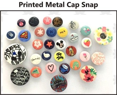 Printed Snap Buttons