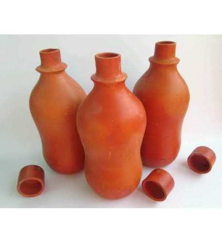 Ayurveda Cool Clay Water Bottle