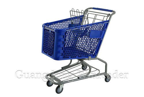 Natural Plastic Shopping Cart