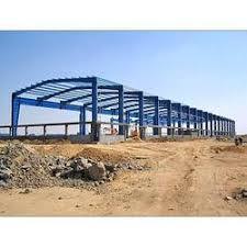 Silver Industrial Shed Erection Work Services