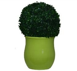 Decorative Grass Ceramic Pot